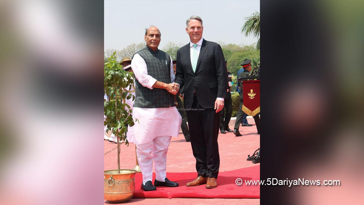 Rajnath Singh, Union Defence Minister, Defence Minister of India, BJP, Bharatiya Janata Party, Richard Marles, New Delhi