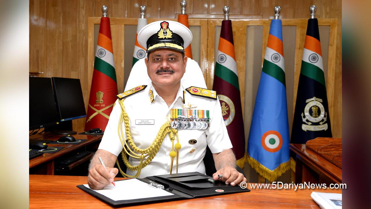 Military, Indian Navy, Vice Admiral Vineet McCarty, Sri Vijaya Puram
