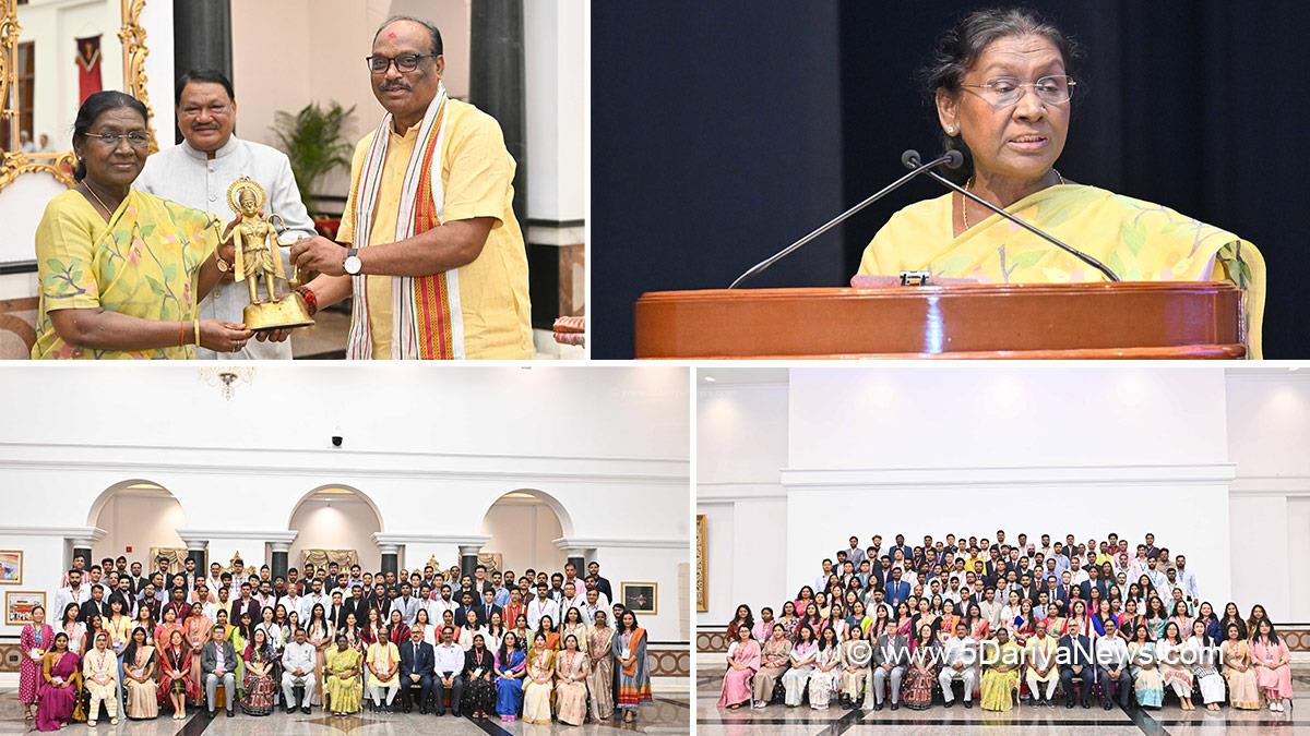 Droupadi Murmu, President of India, President, Indian President, Rashtrapati, Jual Oram, New Delhi
