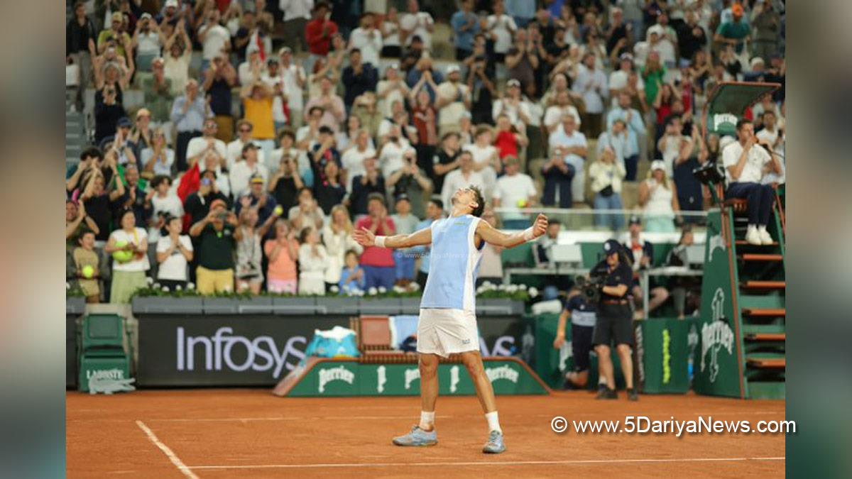 Sports News, Tennis, French Open, French Open 2026, Matteo Arnaldi, Fancis Tiafoe, Paris