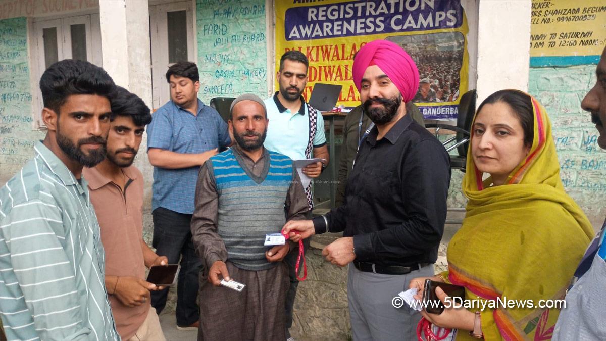 Charandeep Singh, Labour Commissioner JK, Ganderbal, Shri Amarnath Ji Yatra 2026, SANJY 2026