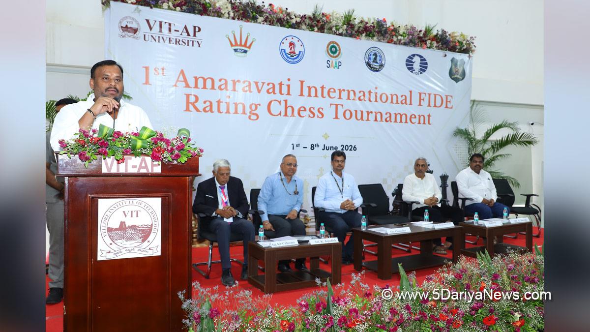 Mandipalli Ram Prasad Reddy, VIT AP University, Amravati, Andhra Pradesh, University, Education, Dr G Viswanathan 