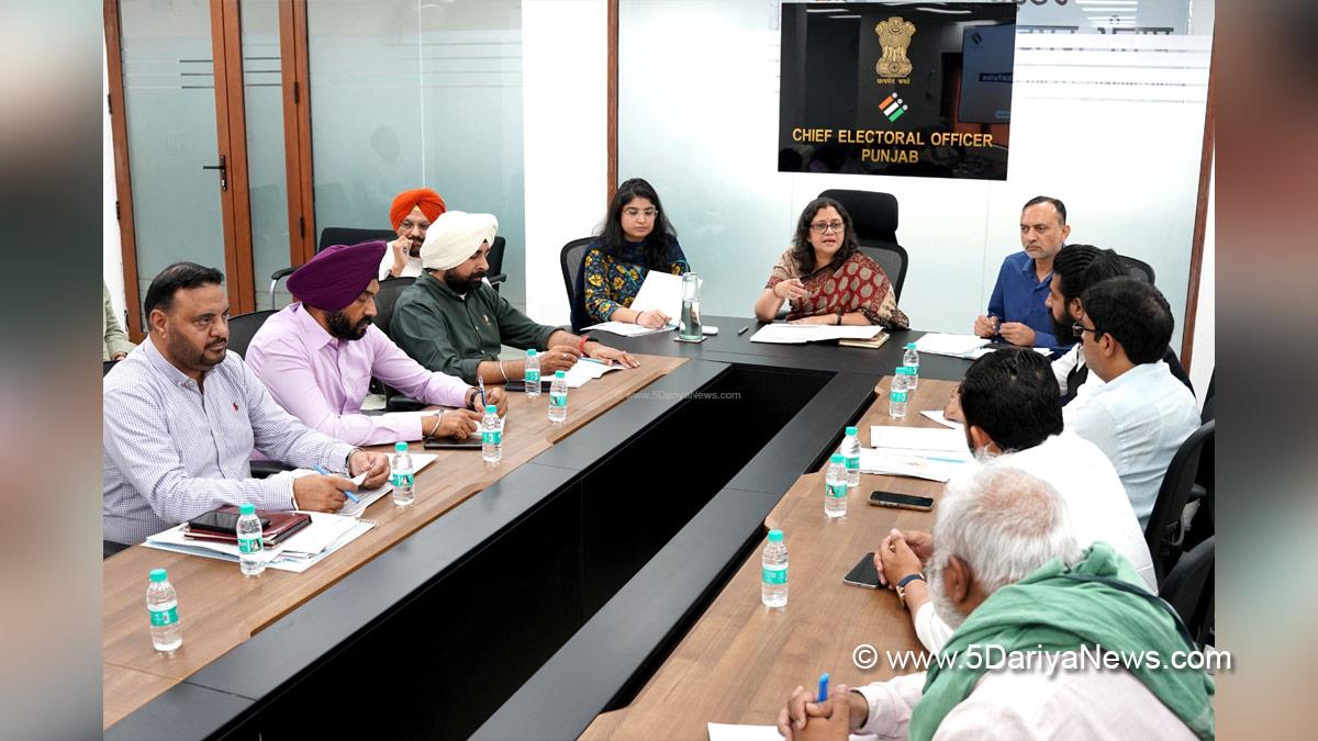 Anindita Mitra, Election Commision Punjab, ECI, Chief Electoral Officer Punjab, CEO Punjab