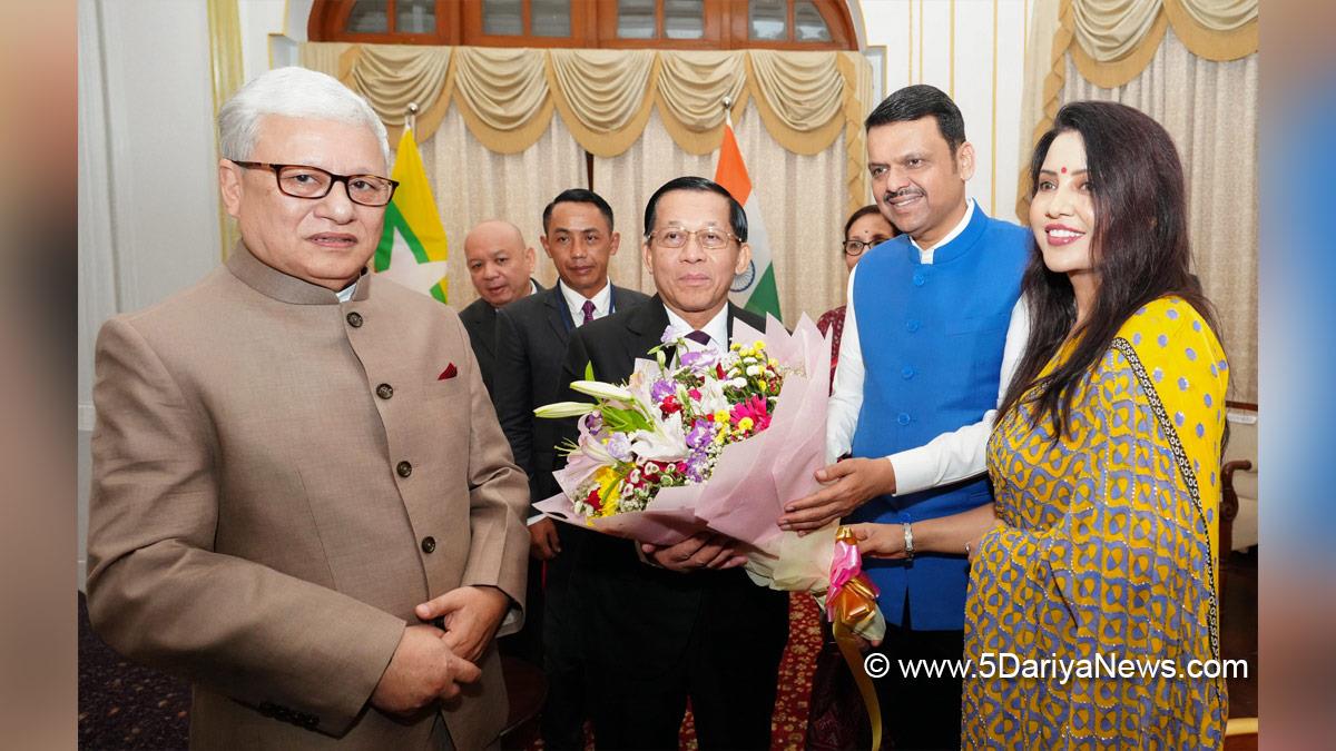 Devendra Fadnavis, BJP Maharashtra, Chief Minister of Maharashtra, Mumbai, U Min Aung Hlaing