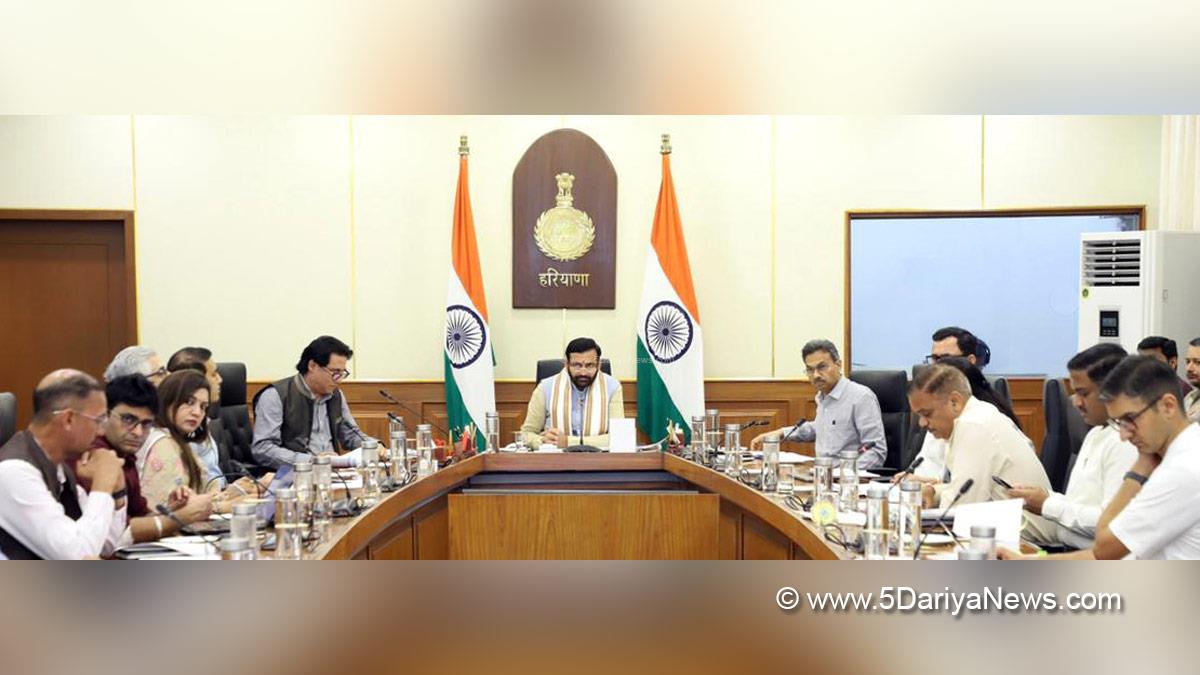 Nayab Singh Saini, Chief Minister of Haryana, BJP Haryana, Anurag Rastogi