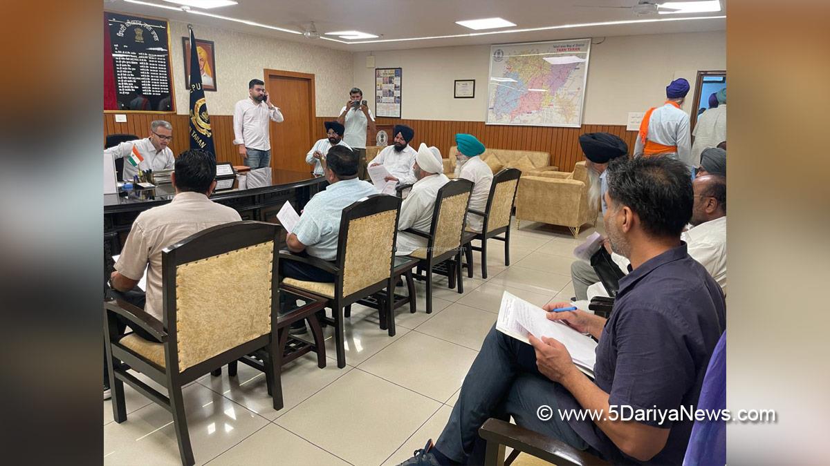 Rahul, DC Tarn Taran, Tarn Taran, Deputy Commissioner Tarn Taran 