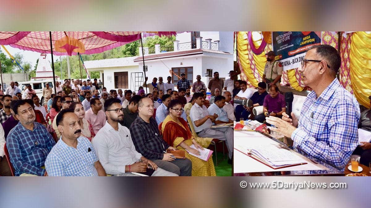 Rajesh Sharma, Kathua, DC Kathua, Deputy Commissioner Kathua