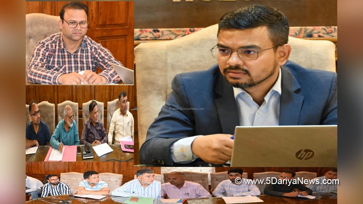 Shahzad Alam, Kulgam, Deputy Commissioner Kulgam