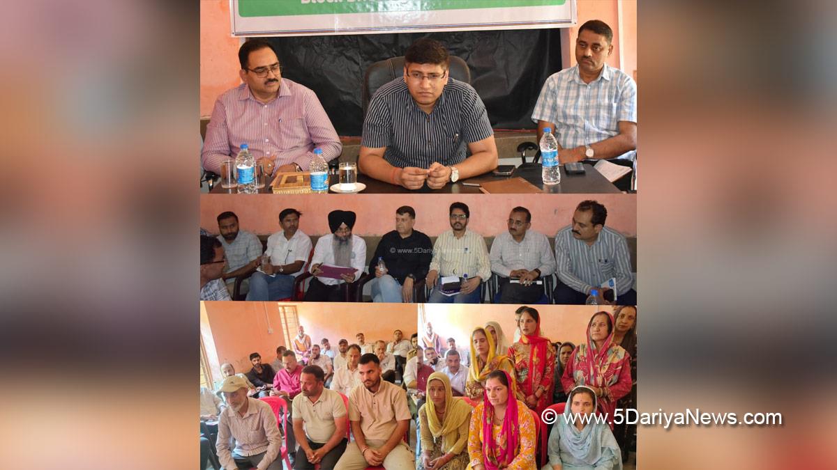Kumar Abhishek, Reasi, Deputy Commissioner Reasi