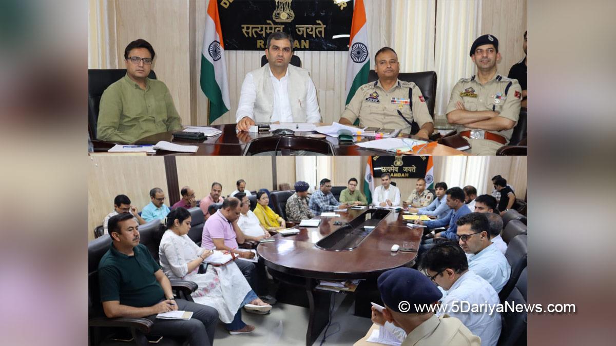 Mohammad Alyas Khan, Ramban, Deputy Commissioner Ramban