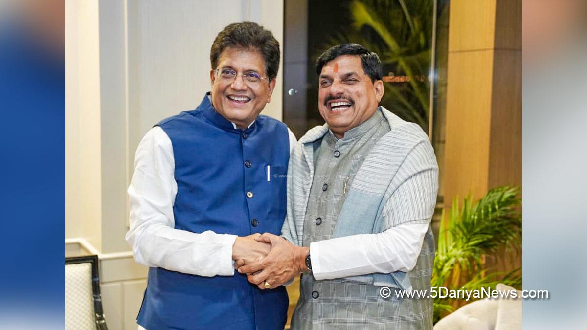 Piyush Goyal, BJP, Bharatiya Janata Party, Mohan Yadav, Dr Mohan Yadav, New Delhi