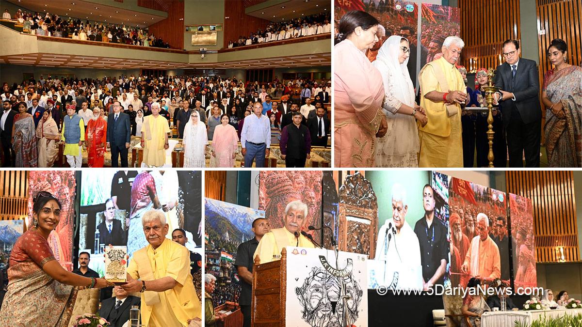 Manoj Sinha, Lieutenant Governor, JK, Rishiwar Inter Faith Conference 2026, Srinagar