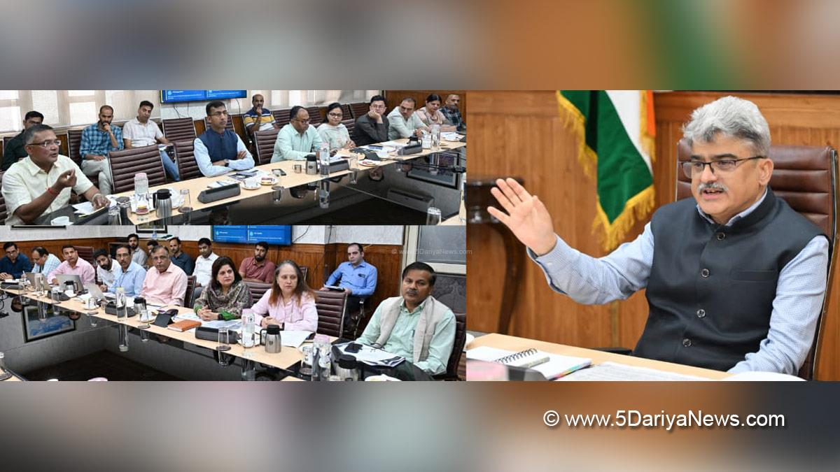 Atal Dulloo, Chief Secretary JK, Srinagar