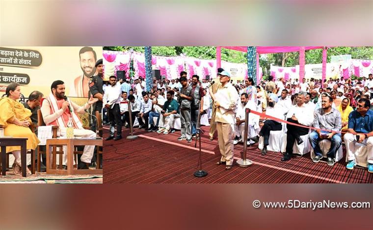 मोरनी में नायब सिंह सैनी की जनसुनवाई : जनहित कार्यों में लापरवाही बर्दाश्त नहीं