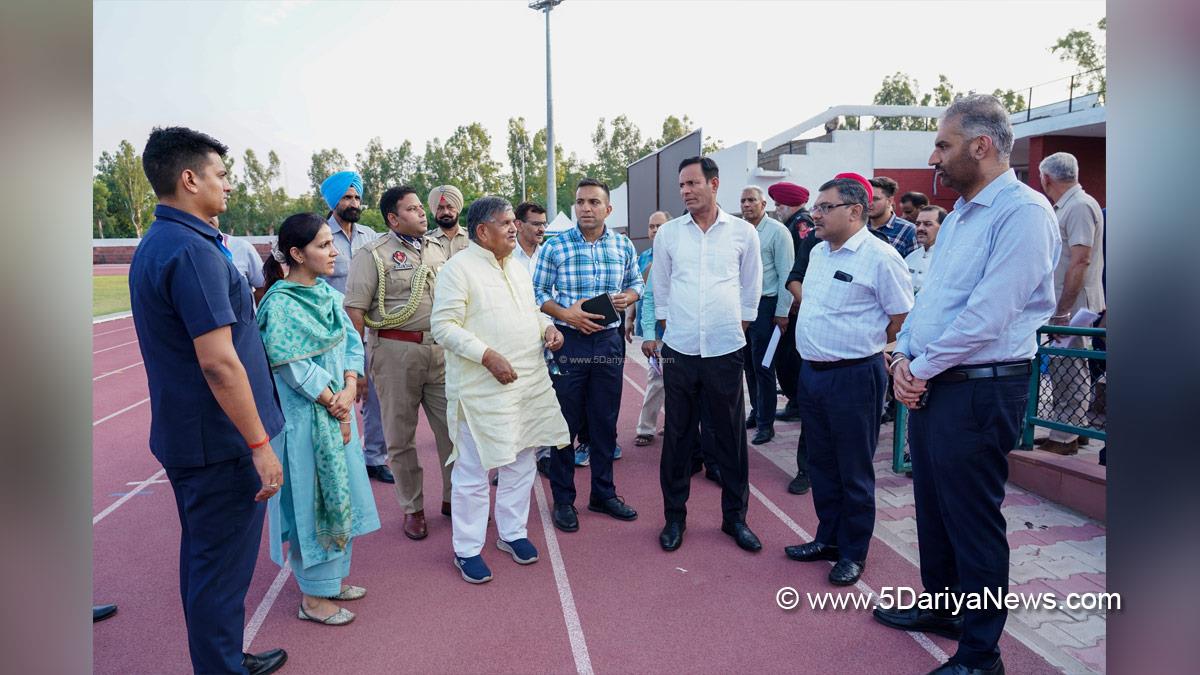 Gulab Chand Kataria, Governor of Punjab, Punjab Governor, Punjab Raj Bhavan, H Rajesh Prasad, Chief Secretary Chandigarh, Mandip Singh Brar, Prerna Puri