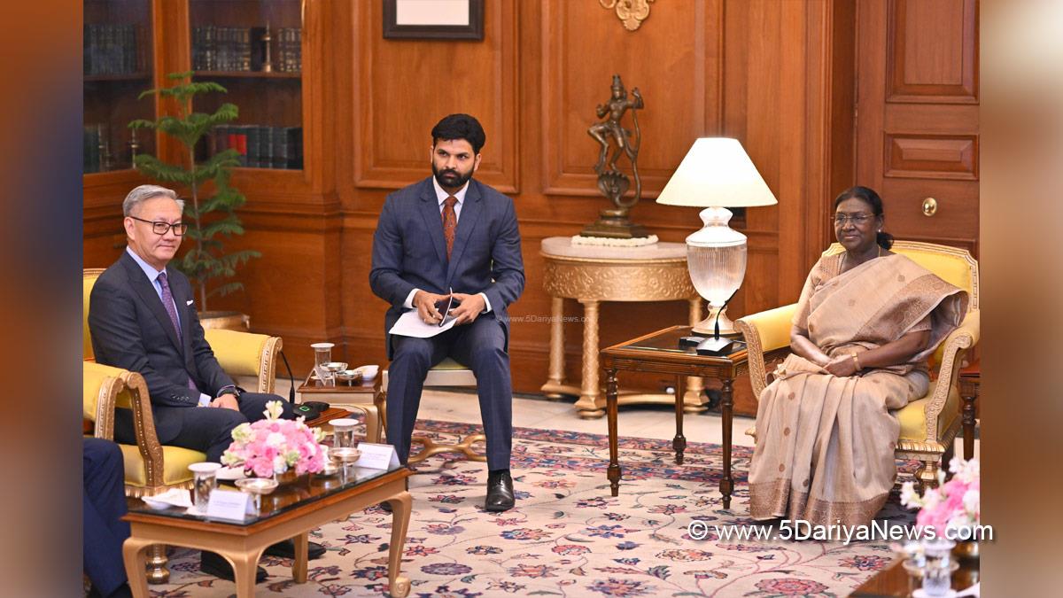 Droupadi Murmu, President of India, President, Indian President, Rashtrapati, Thongsavan Phomvihane, New Delhi