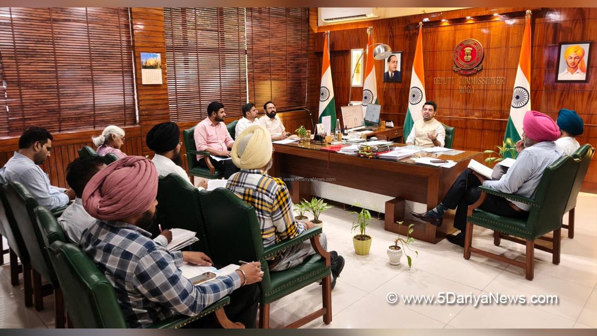 Sagar Setia, DC Moga, Deputy Commissioner Moga, Moga, Mukh Mantri Sehat Yojna