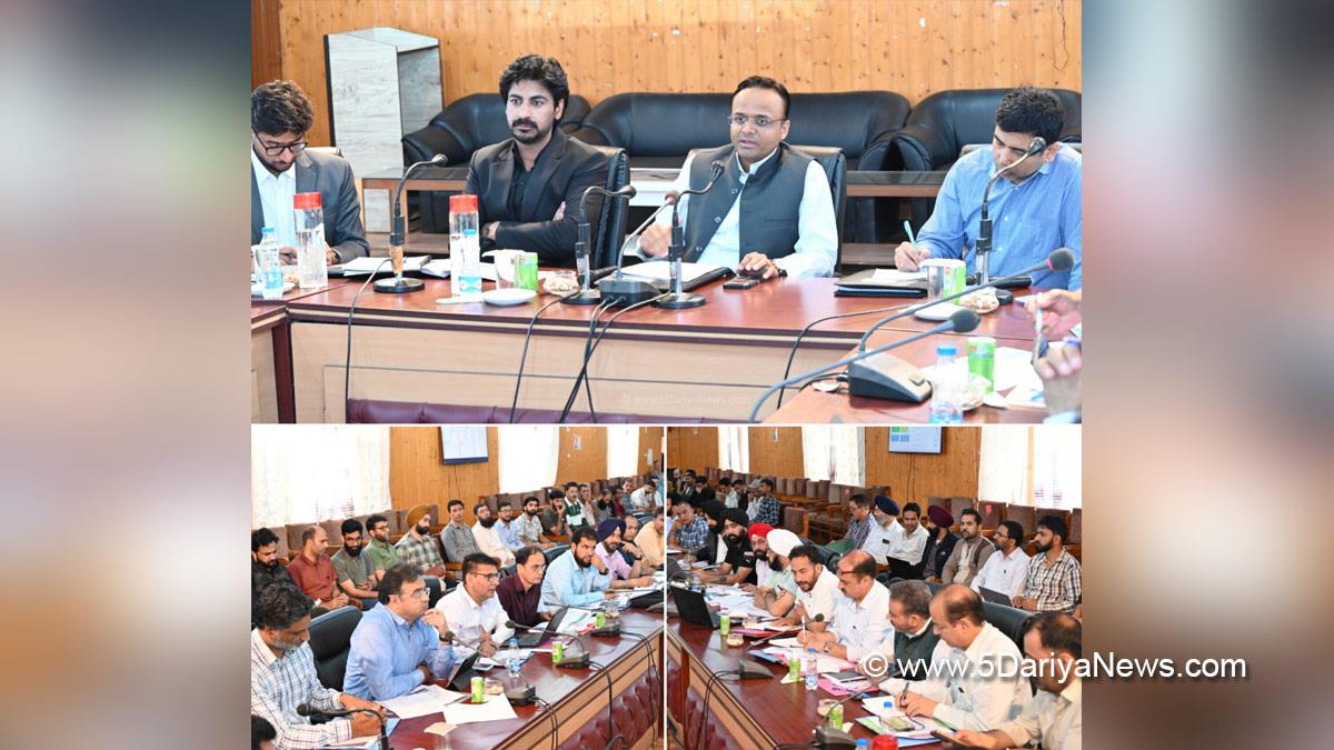 Syeed Fakhrudin Hamid, Baramulla, DC Baramulla, Deputy Commissioner Baramulla, SF Hamid, Dr Sagar Doifode Dattatray, Agriculture Production Department, APD, Holistic Agriculture Development Programme, HADP
