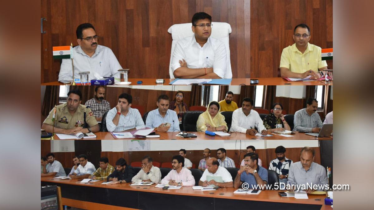 Kumar Abhishek, Reasi, Deputy Commissioner Reasi, Annual Baba Aghar Jitto Mela 2026