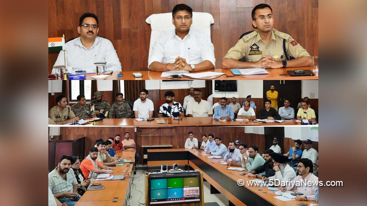 Kumar Abhishek, Reasi, Deputy Commissioner Reasi, Kounsar Nag Yatra 2026