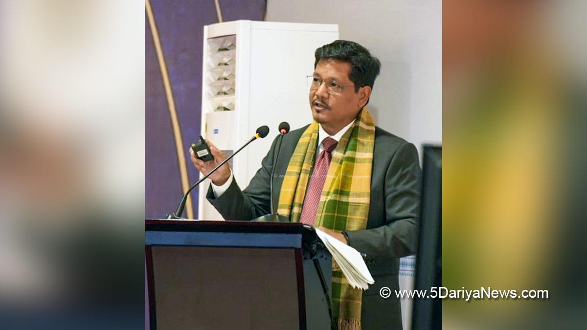 Conrad Kongkal Sangma, Conrad Sangma, Chief Minister of Meghalaya, Meghalaya, National Peoples Party, Shillong