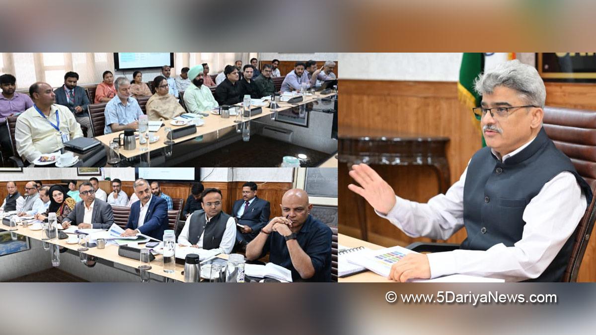 Atal Dulloo, Chief Secretary JK, Srinagar