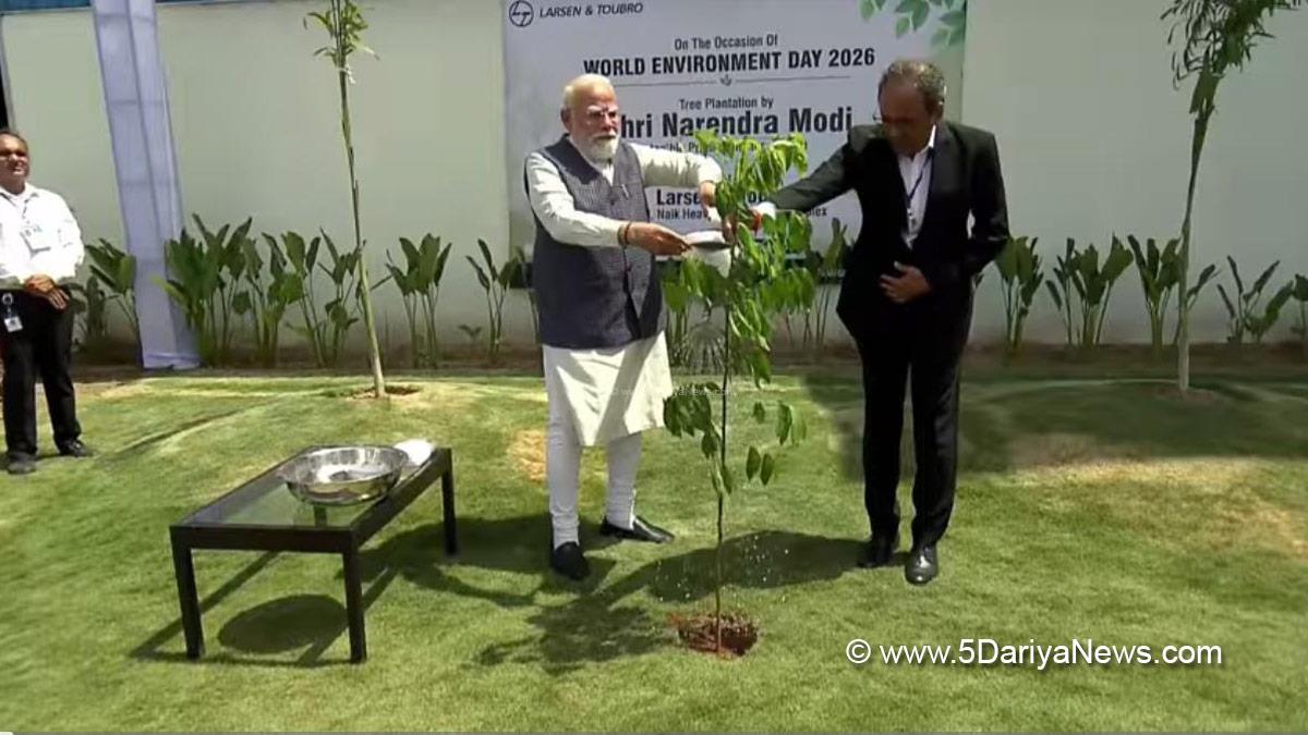 Narendra Modi, BJP, Bharatiya Janata Party, Prime Minister of India, Ek Ped Maa Ke Naam, World Environment Day 2026, Surat