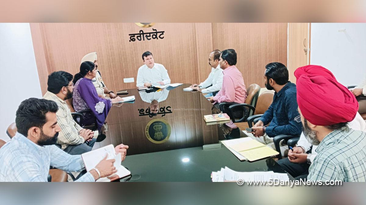 Rahul Chaba, DC Faridkot, Deputy Commissioner Faridkot, Faridkot 