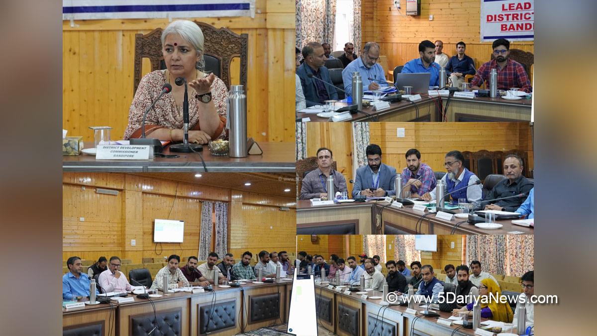 Indu Kanwal Chib, Bandipora, Deputy Commissioner Bandipora, District Level Review Committee, DLRC, District Consultative Committee, DCC