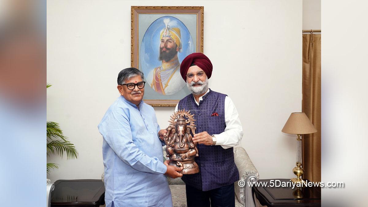Gulab Chand Kataria, Governor of Punjab, Punjab Governor, Punjab Raj Bhavan, Taranjit Singh Sandhu, Lieutenant Governor of Delhi