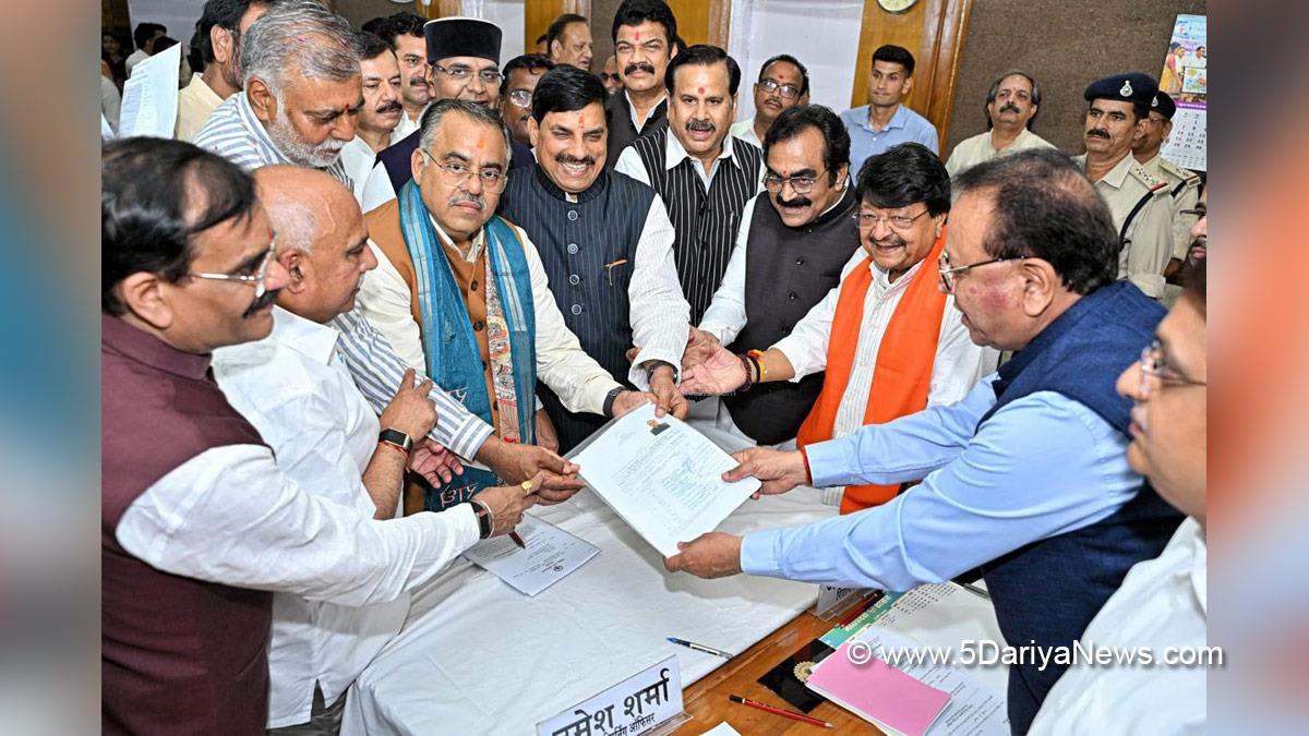 Tarun Chugh, BJP Punjab, Dr Mohan Yadav, Bharatiya Janata Party, BJP, Chief Minister of Madhya Pradesh, Bhopal, Madhya Pradesh, Hemant Khandelwal