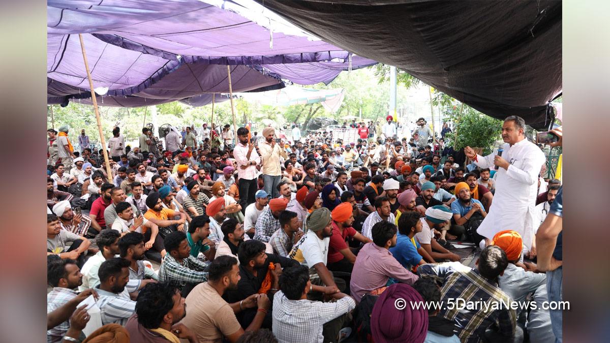 Protest, Vijay Inder Singla, Punjab Pradesh Congress Committee, Congress, Punjab Congress, Patiala