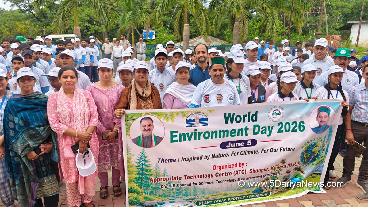 Kewal Singh Pathania, Indian National Congress, Himachal Congress, Dharamshala, World Environment Day, Tree Plantation Drive, Ek Ped Maa Ke Naam