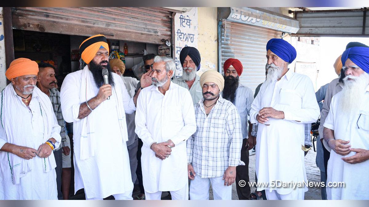 Sarabjit Singh Jhinjher, Sarabjeet Singh Jhinjer, Shiromani Akali Dal, SAD, Akali Dal 