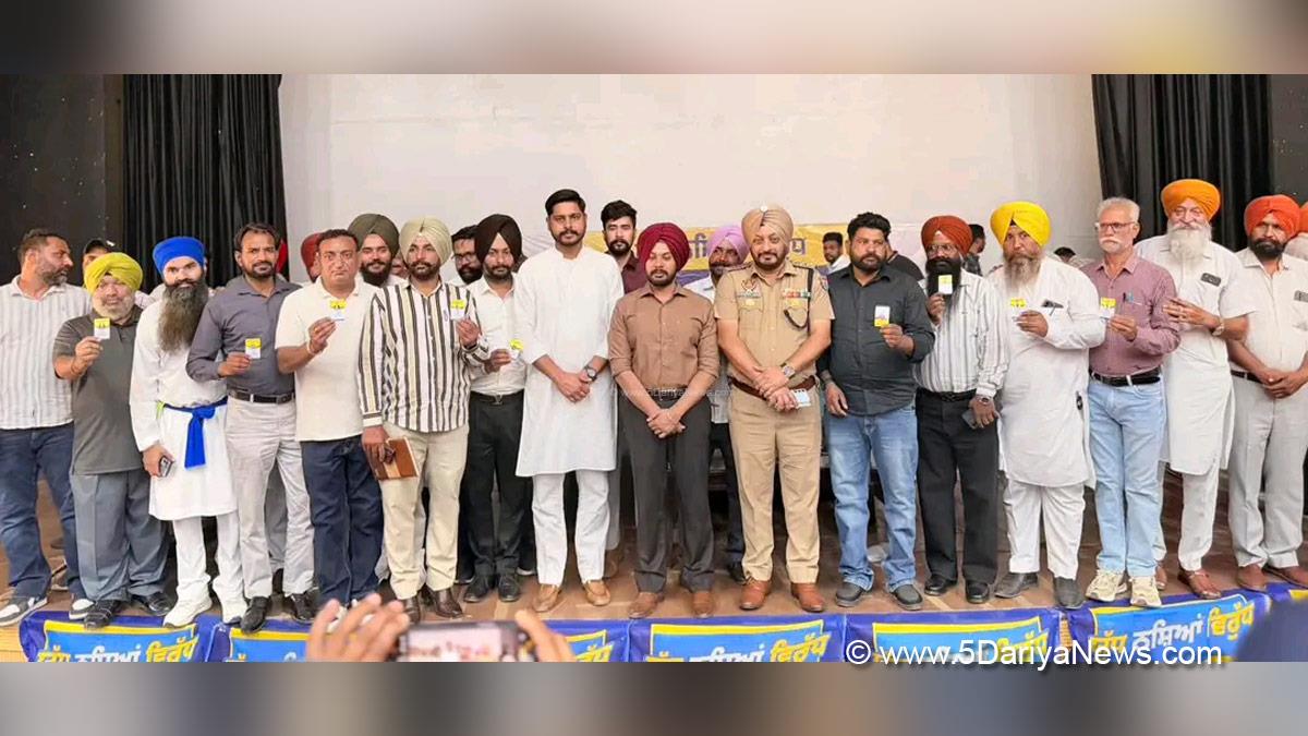 Shery Kalsi, Amansher Singh Shery Kalsi, AAP Punjab, Batala, Anti Drug Mission, Drive Against Drugs, Comprehensive Action against Drug Abuse, CADA, Nasha Mukt Bharat Abhiyan, War Against Drugs, Yudh Nashian Virudh