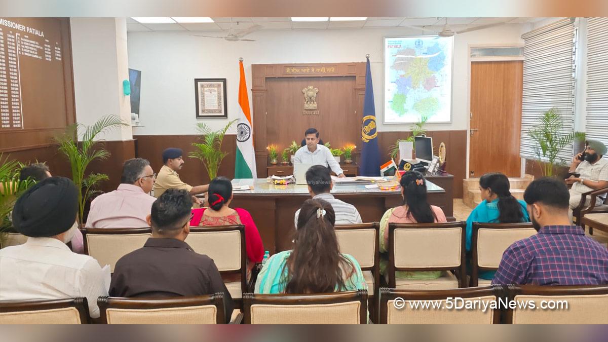 Himanshu Aggarwal, Dr Himanshu Aggarwal, DC Patiala, Deputy Commissioner Patiala, Patiala