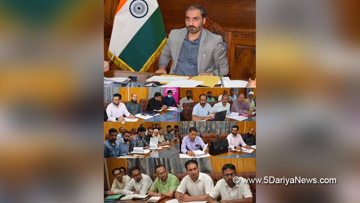 Dr Basharat Qayoom, Pulwama, Deputy Commissioner Pulwama