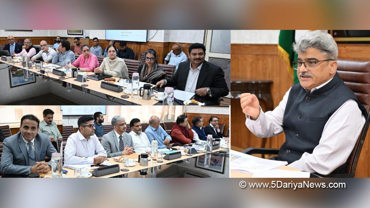 Atal Dulloo, Chief Secretary JK, Srinagar