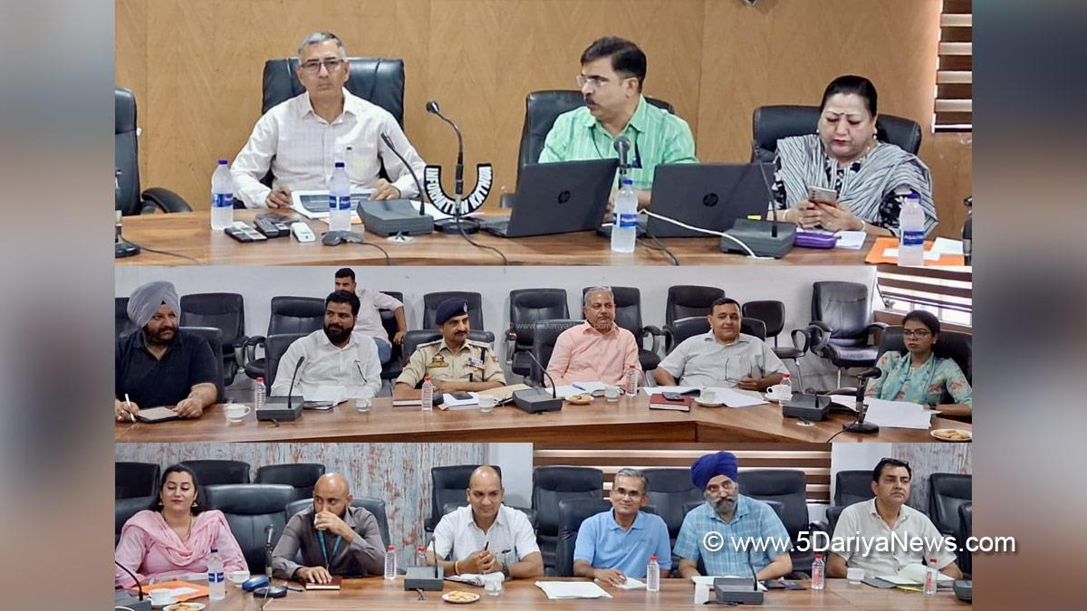 Rajesh Sharma, Kathua, DC Kathua, Deputy Commissioner Kathua