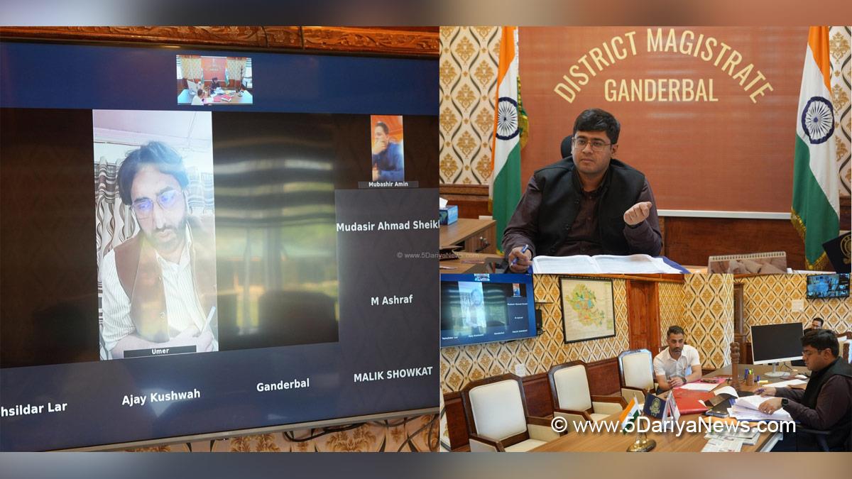 Jatin Kishore, Ganderbal, Deputy Commissioner Ganderbal