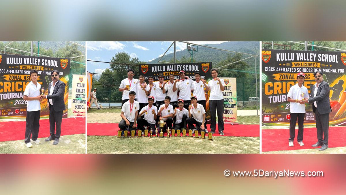 Auckland House School, Kullu Valley School, Zonal ASISC U 19 Cricket Tournament
