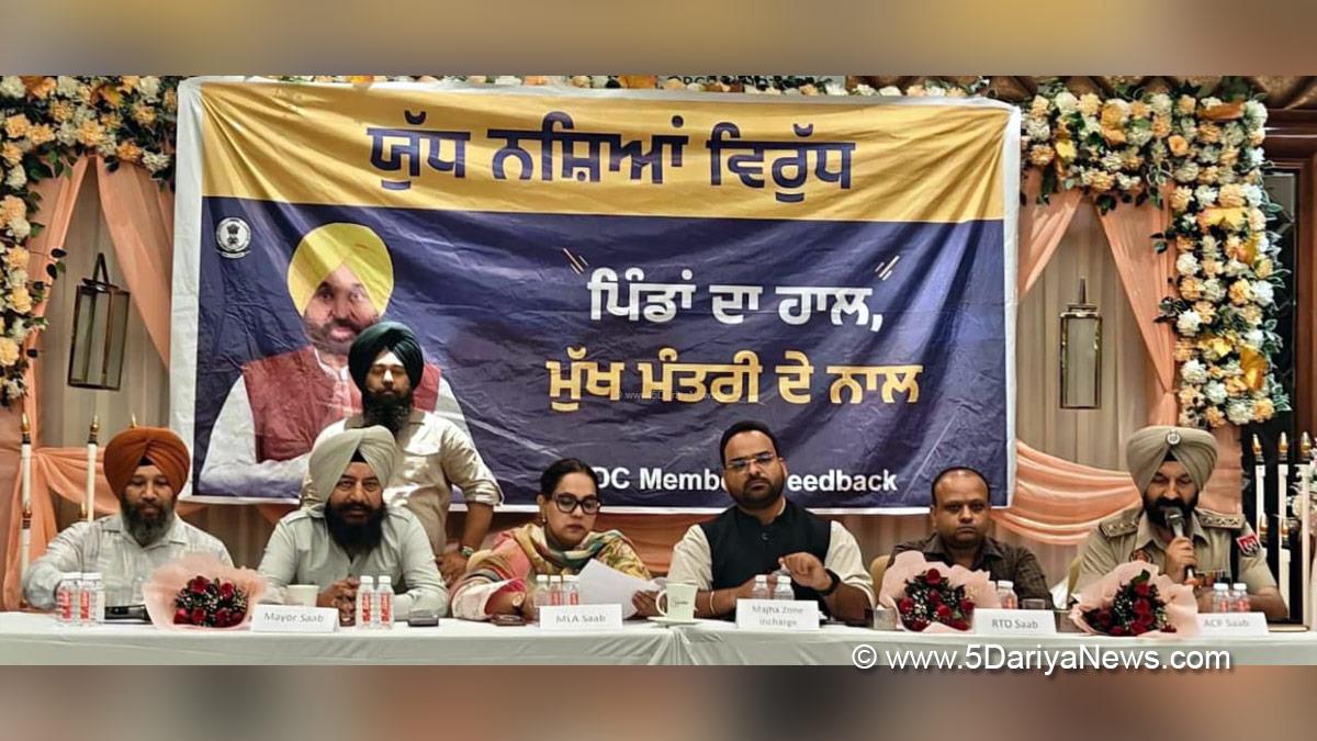 Jeevan Jyot Kaur, Amritsar, AAP Punjab, Punjab, Punjab News, Latest Punjab News, Anti Drug Mission, Drive Against Drugs, War Against Drugs, Yudh Nashian Virudh
