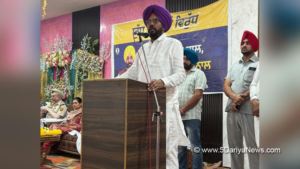 Kuldeep Singh Dhaliwal, AAP Punjab, Anti Drug Mission, Drive Against Drugs, Comprehensive Action against Drug Abuse, CADA, Nasha Mukt Bharat Abhiyan, War Against Drugs, Yudh Nashian Virudh