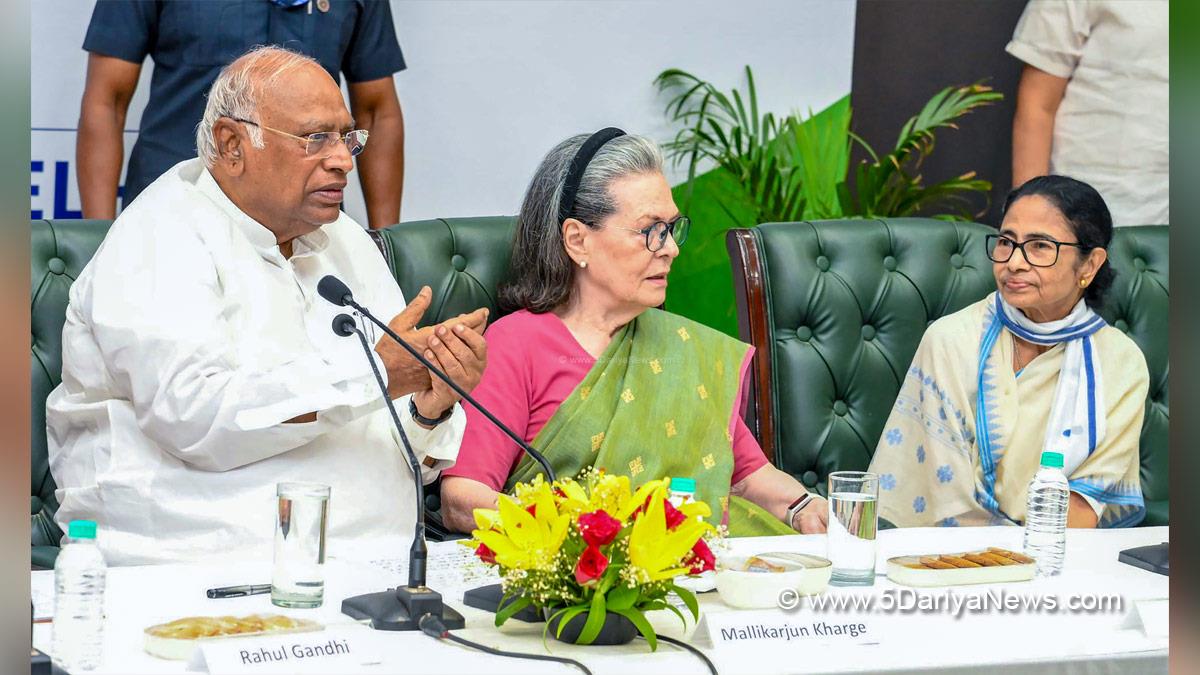 Mallikarjun Kharge, Indian National Congress, Congress, Sonia Gandhi, Mamata Banerjee, New Delhi, INDIA Bloc Meet