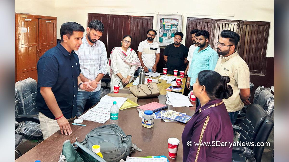 Himanshu Aggarwal, Dr Himanshu Aggarwal, DC Patiala, Deputy Commissioner Patiala, Patiala
