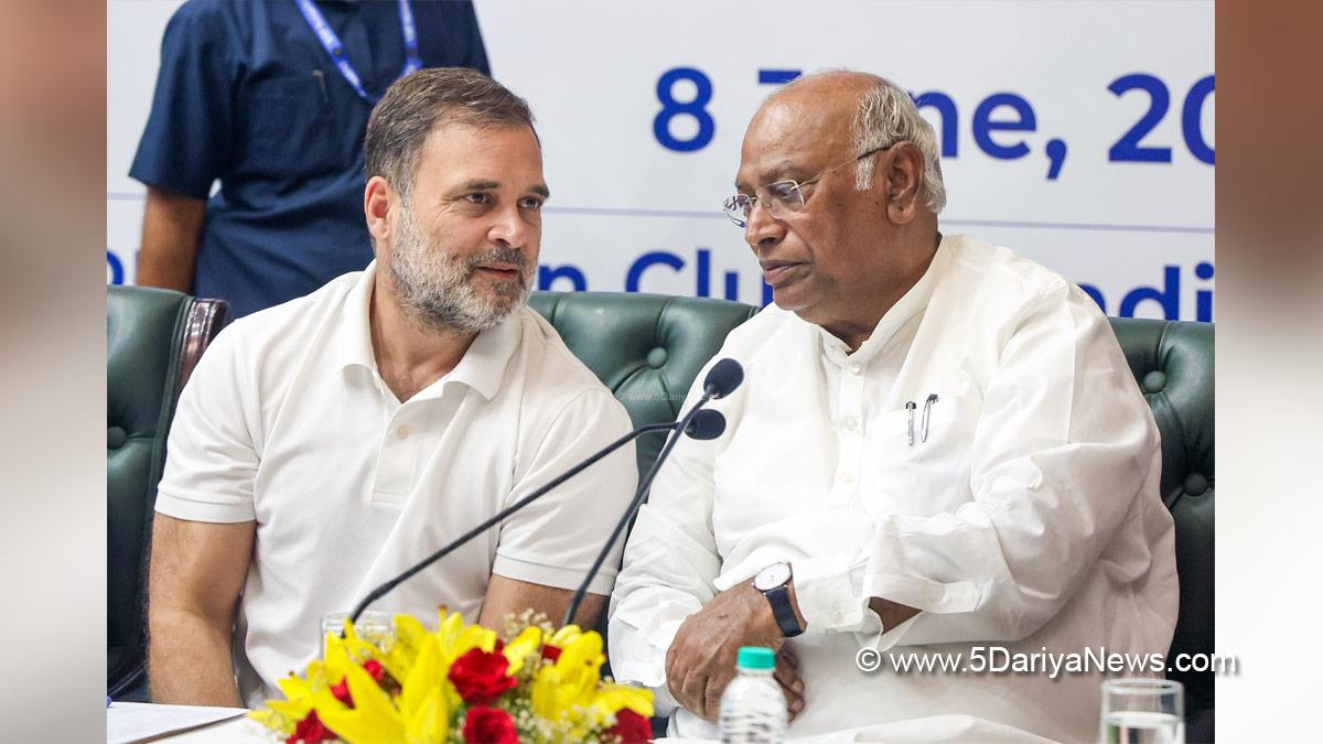 Mallikarjun Kharge, Indian National Congress, Congress, Rahul Gandhi, New Delhi