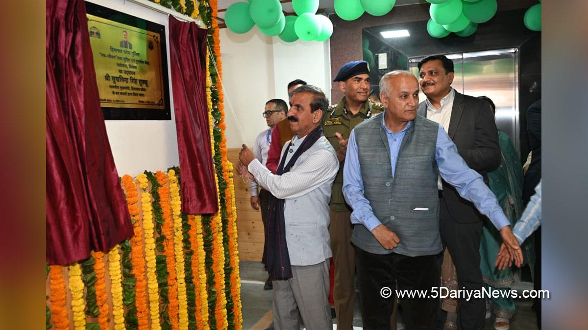 Sukhvinder Singh Sukhu, Thakur Sukhvinder Singh Sukhu, Himachal Congress, Shimla, Chief Minister of Himachal Pradesh