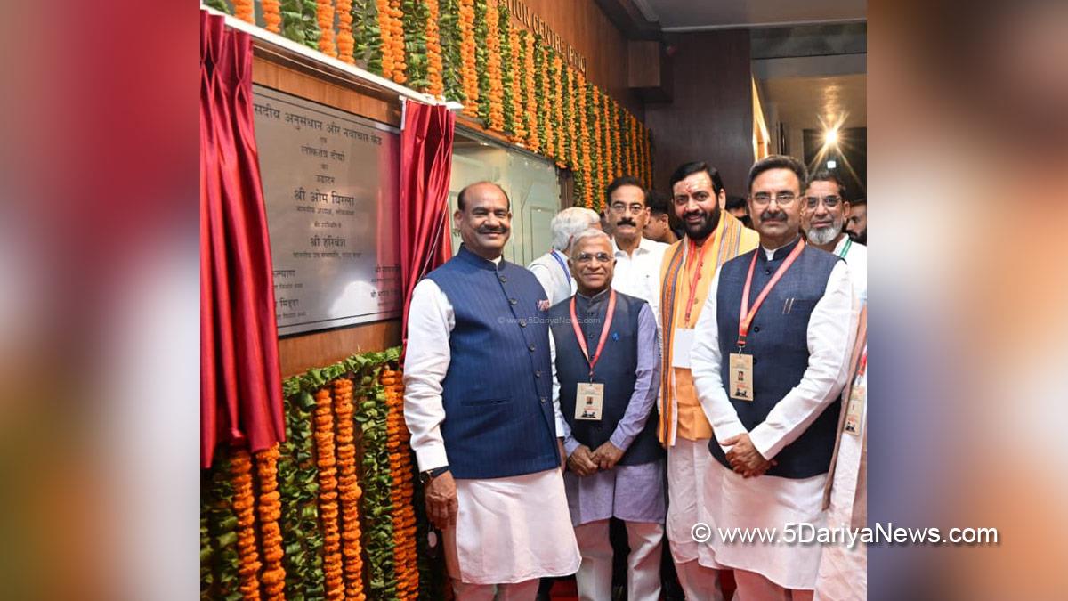 Nayab Singh Saini, Chief Minister of Haryana, BJP Haryana, Harvinder Kalyan, Mahipal Dhanda, Dr Krishan Lal Middha, Om Birla, Harivansh Narayan Singh