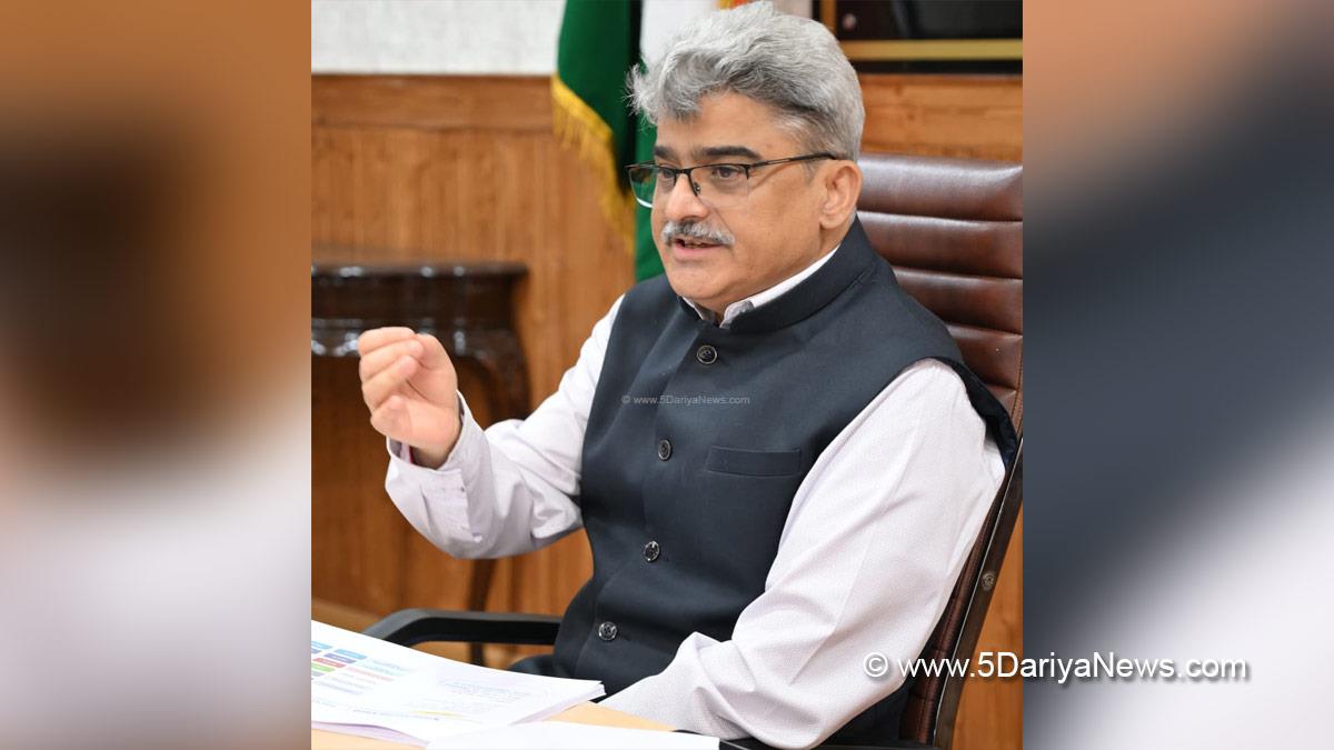 Atal Dulloo, Chief Secretary JK, Srinagar