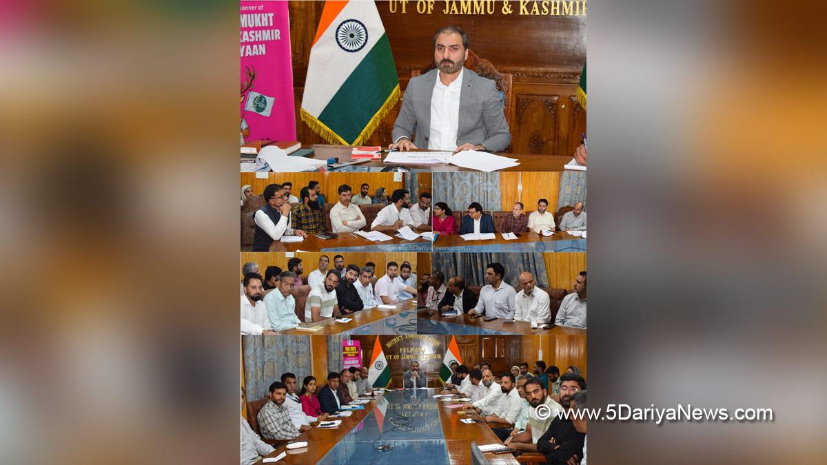 Dr Basharat Qayoom, Pulwama, Deputy Commissioner Pulwama, Mission YUVA